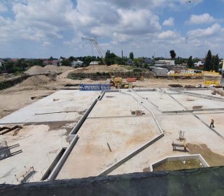 5. Am lucrat la parcul interior