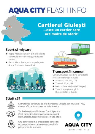 Infographic Giulesti neighborhood